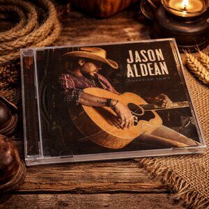 Jason Aldean Rearview Town CD – New Disc – Cracked Case